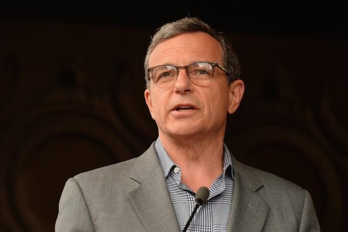 Walt Disney Co. Chief Executive Robert Iger praised Netflix, noting that the company has paid strong prices for Disney's intellectual property, but said that Disney would continue to look at other platforms in the video-on-demand space.
