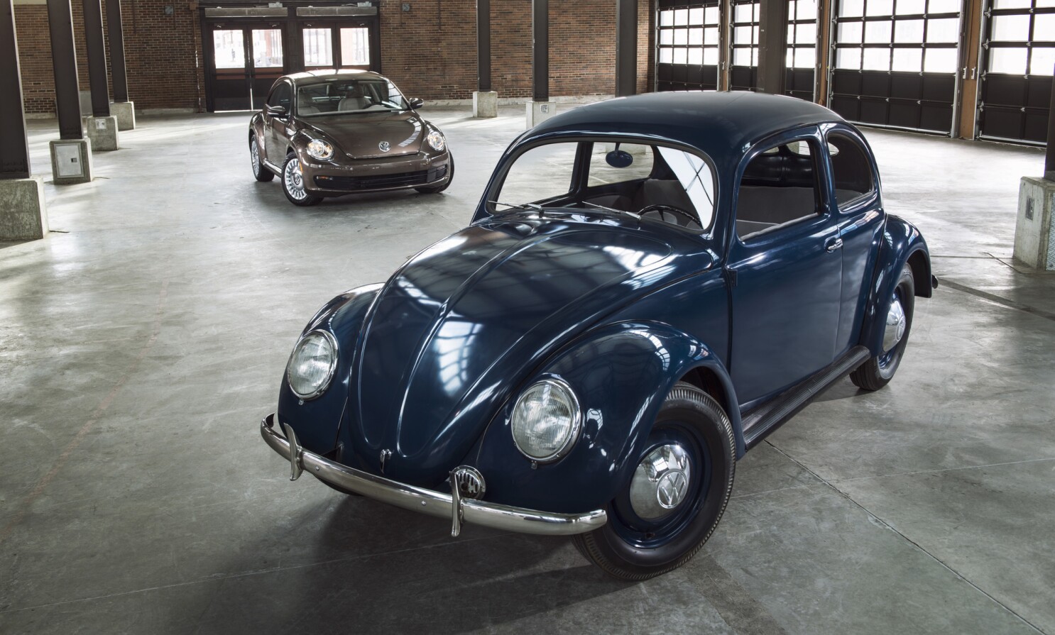 First Volkswagen Beetle Arrived In A U S Showroom 65 Years Ago Los Angeles Times