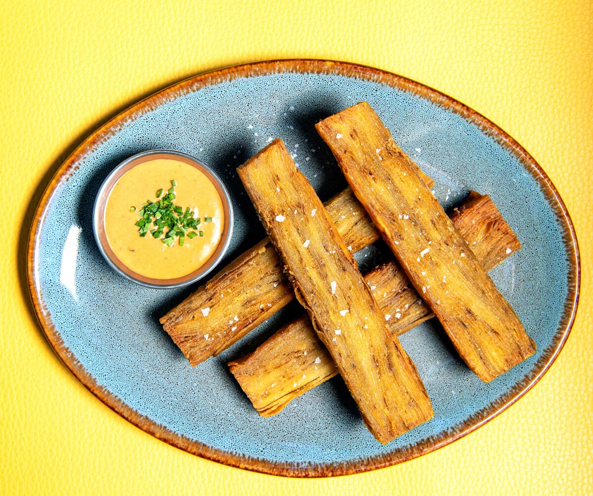 Ask for a side of the gratin fries at Nic's On Beverly.