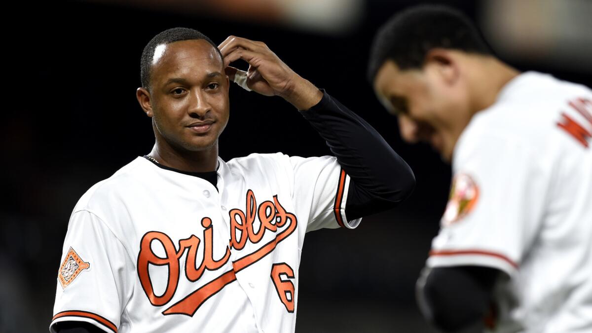 Orioles second baseman Jonathan Schoop (6) is batting .300 with 84 RBIs before this weekend's games.