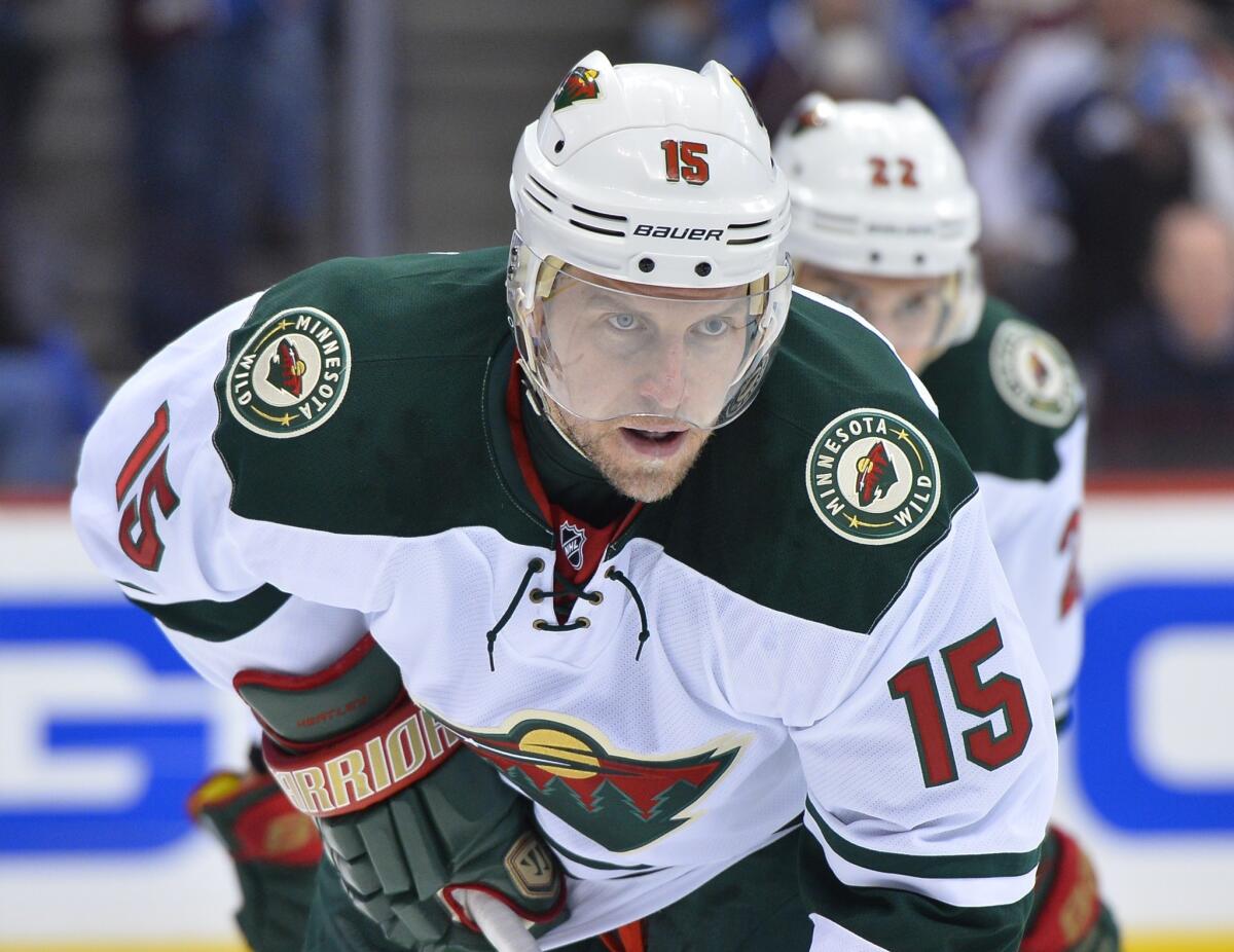 The Ducks acquired veteran free agent winger Dany Heatley on Wednesday. Heatley scored 50 goals in back-to-back seasons for the Ottawa Senators in 2005-06 and 2006-07.
