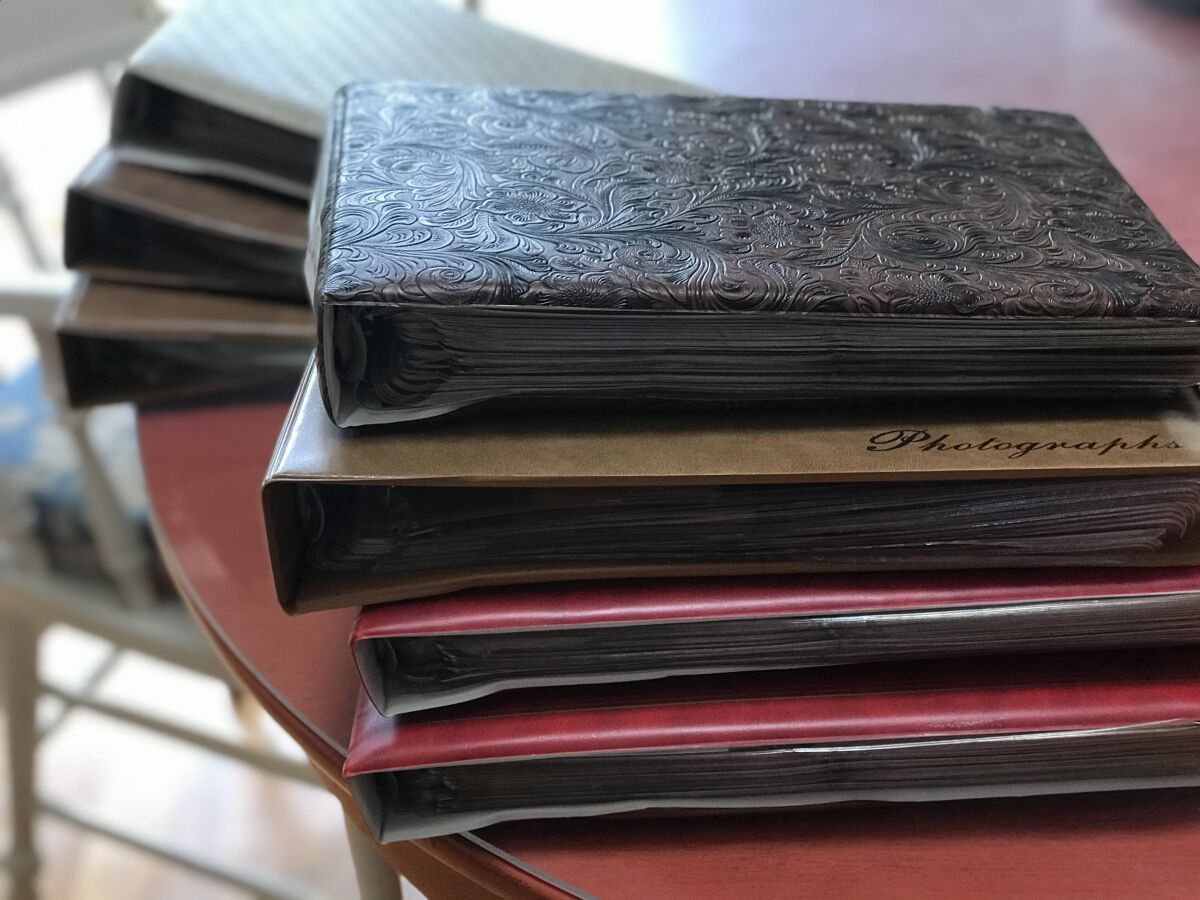 Inga’s pandemic project has been to mail packets of photos to unsuspecting friends and relatives.