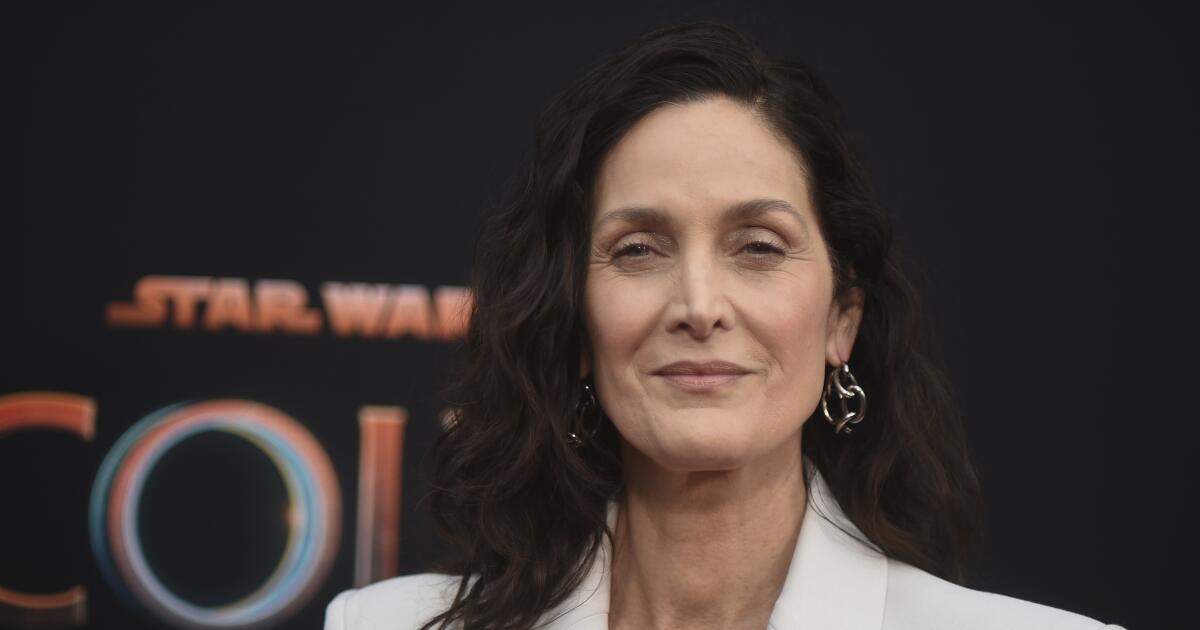 ‘The Matrix’ alum Carrie-Anne Moss is having fun with her ‘quieter life’ away from L.A.