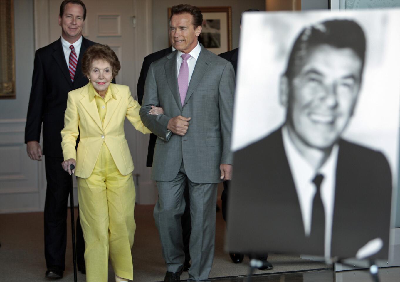 Nancy Reagan's style