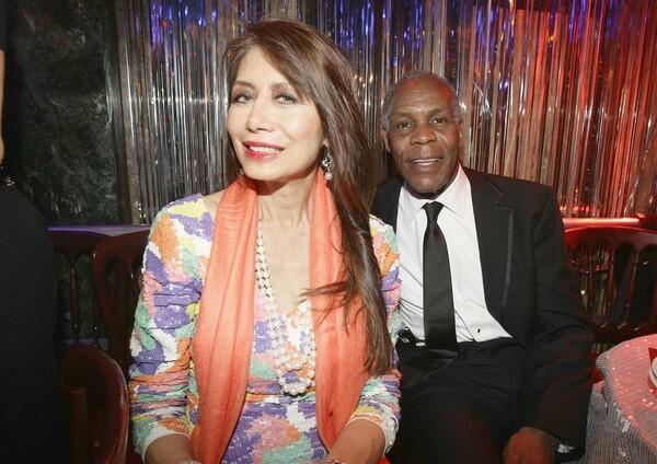 Danny Glover and wife