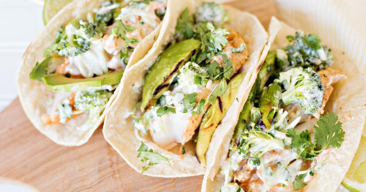 Grilled fish and avocado tacos - The San Diego Union-Tribune