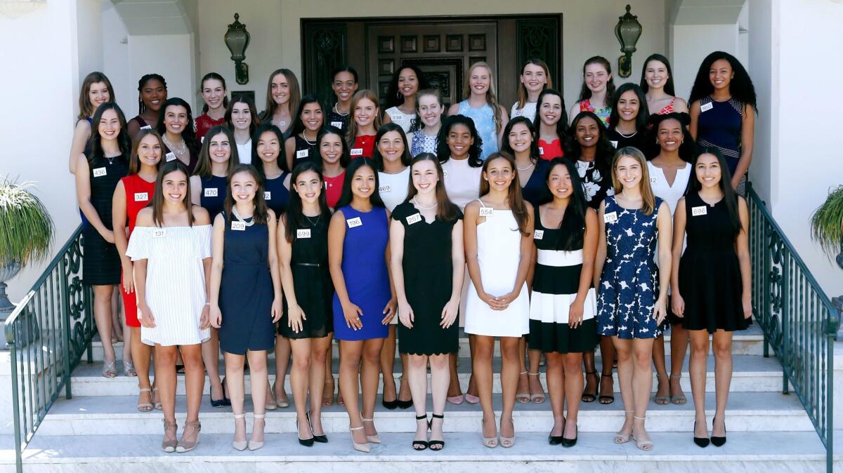 The Tournament of Roses announced the 37 Royal Court finalists Wednesday.