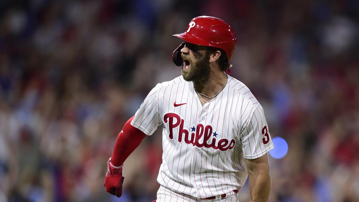 Philadelphia Phillies' Bryce Harper