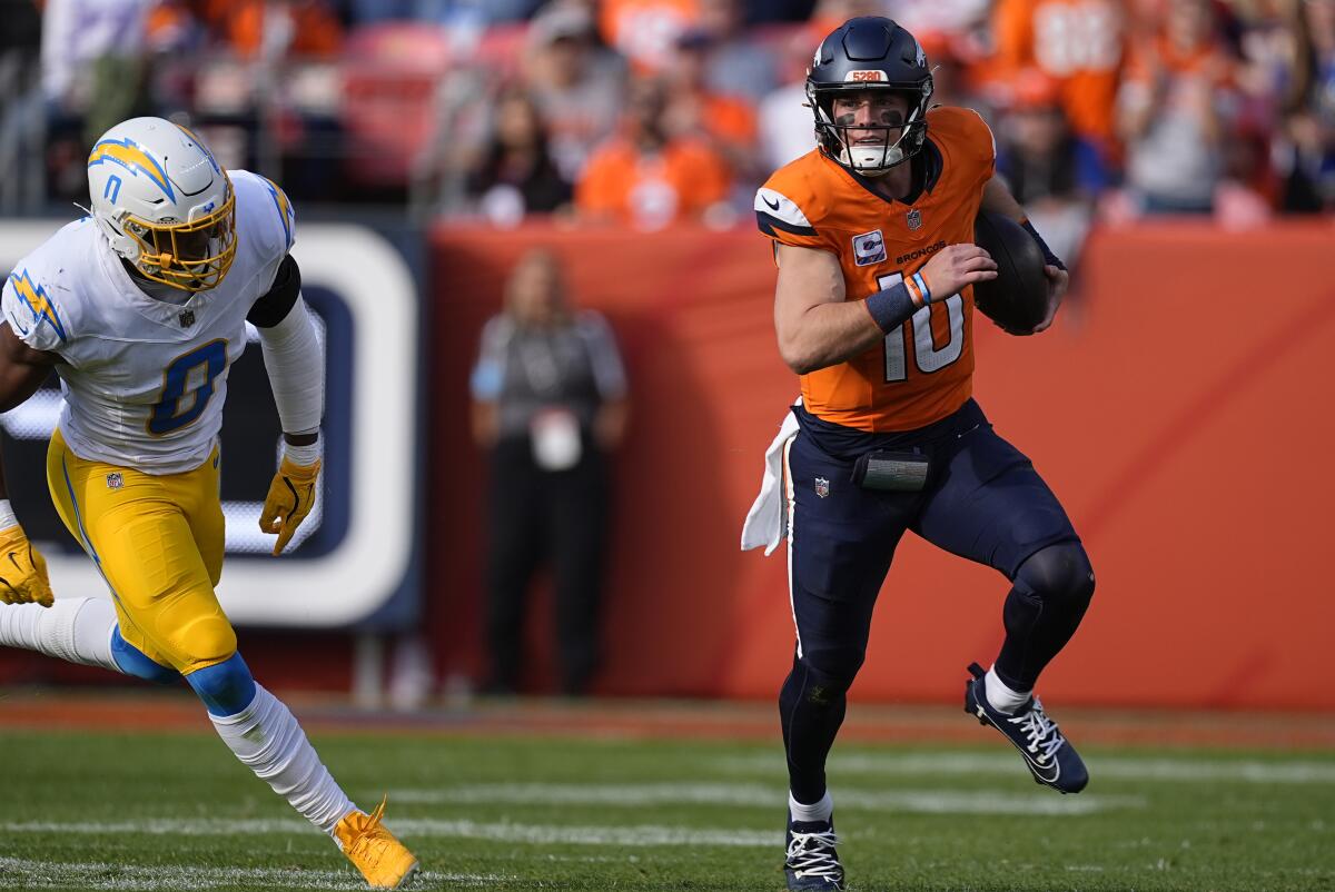 Justin Herbert and Chargers snap 2-game skid in win over Broncos - Los ...