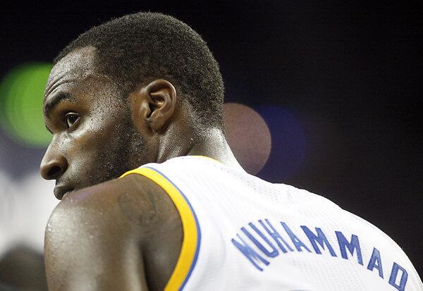 UCLA guard Shabazz Muhammad, shown during the Bruins' 68-60 victory over Stanford on Jan. 5, is projected as a top-five pick in the NBA draft. His father, Ron Holmes, was a standout guard for USC.