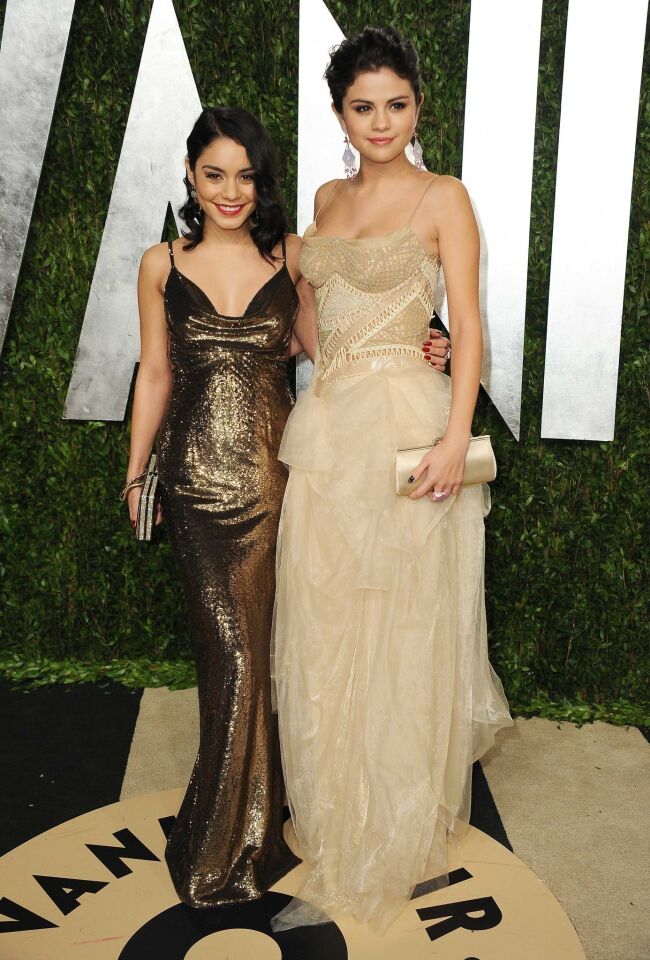 Vanessa Hudgens, left, and Selena Gomez.