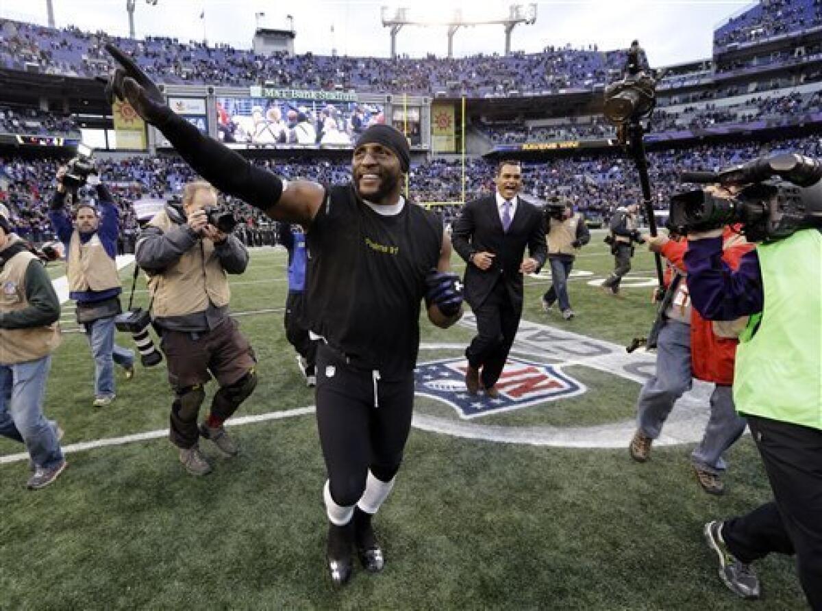 Lewis gets to dance again after Ravens playoff win - The San Diego  Union-Tribune