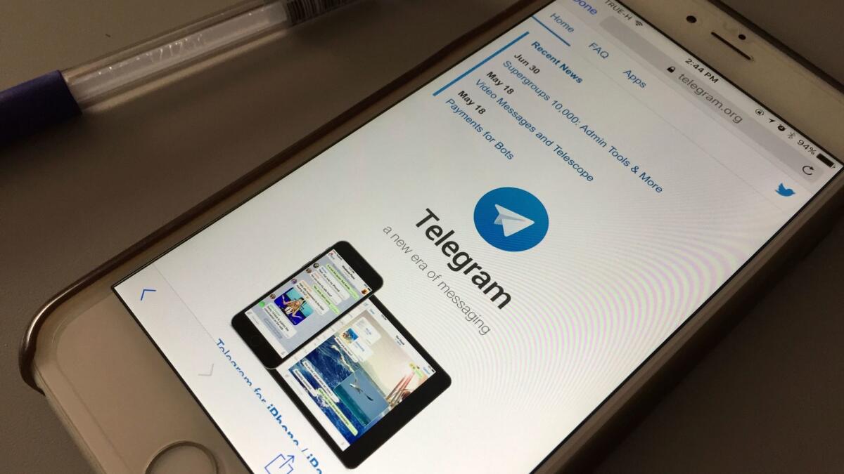 Iranian authorities have cracked down on social media apps, including Telegram, amid protests.