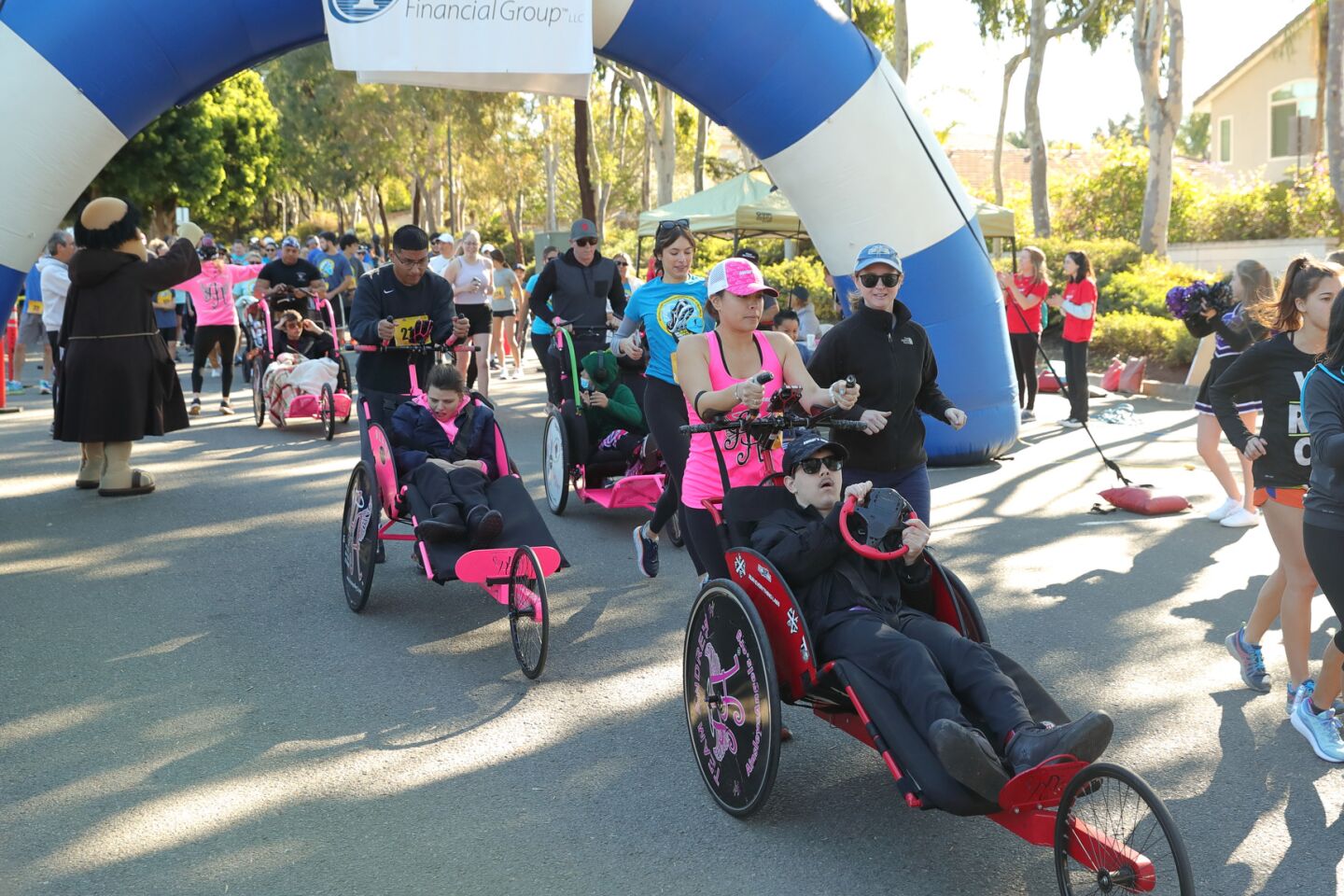 The annual Mitchell Thorpe Foundation 5K at Poinsettia Community Park in Carlsbad