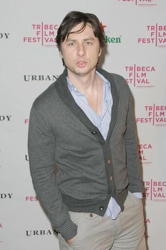 Zach Braff, longtime "Scrubs" star, attends the "Nice Guy Johnny" after-party.