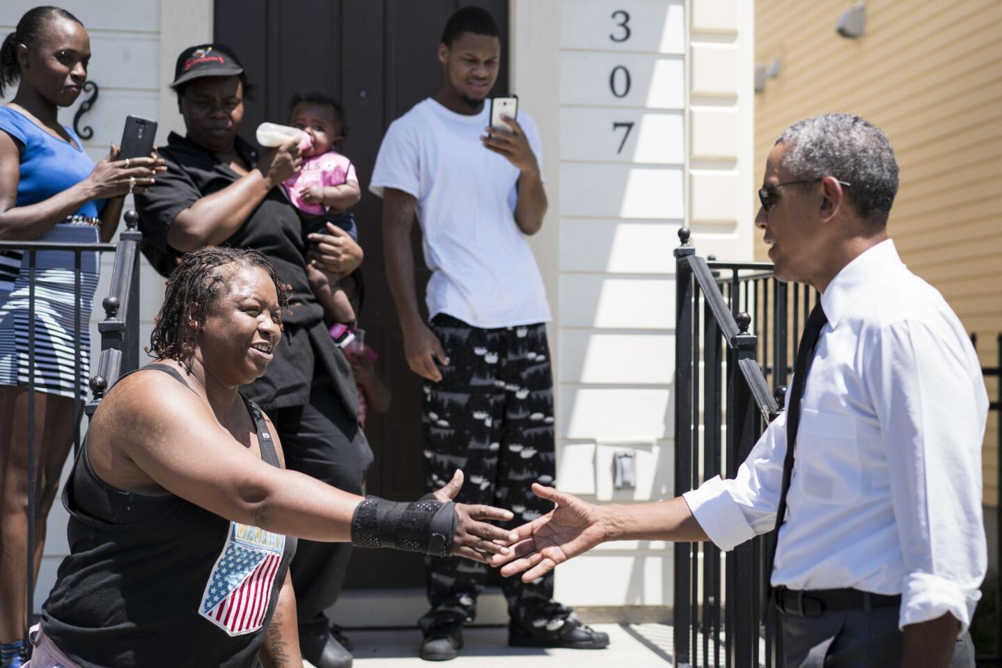 Obama in New Orleans