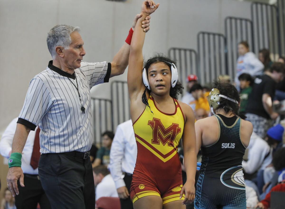 Local girls shine on first day of state wrestling championships The