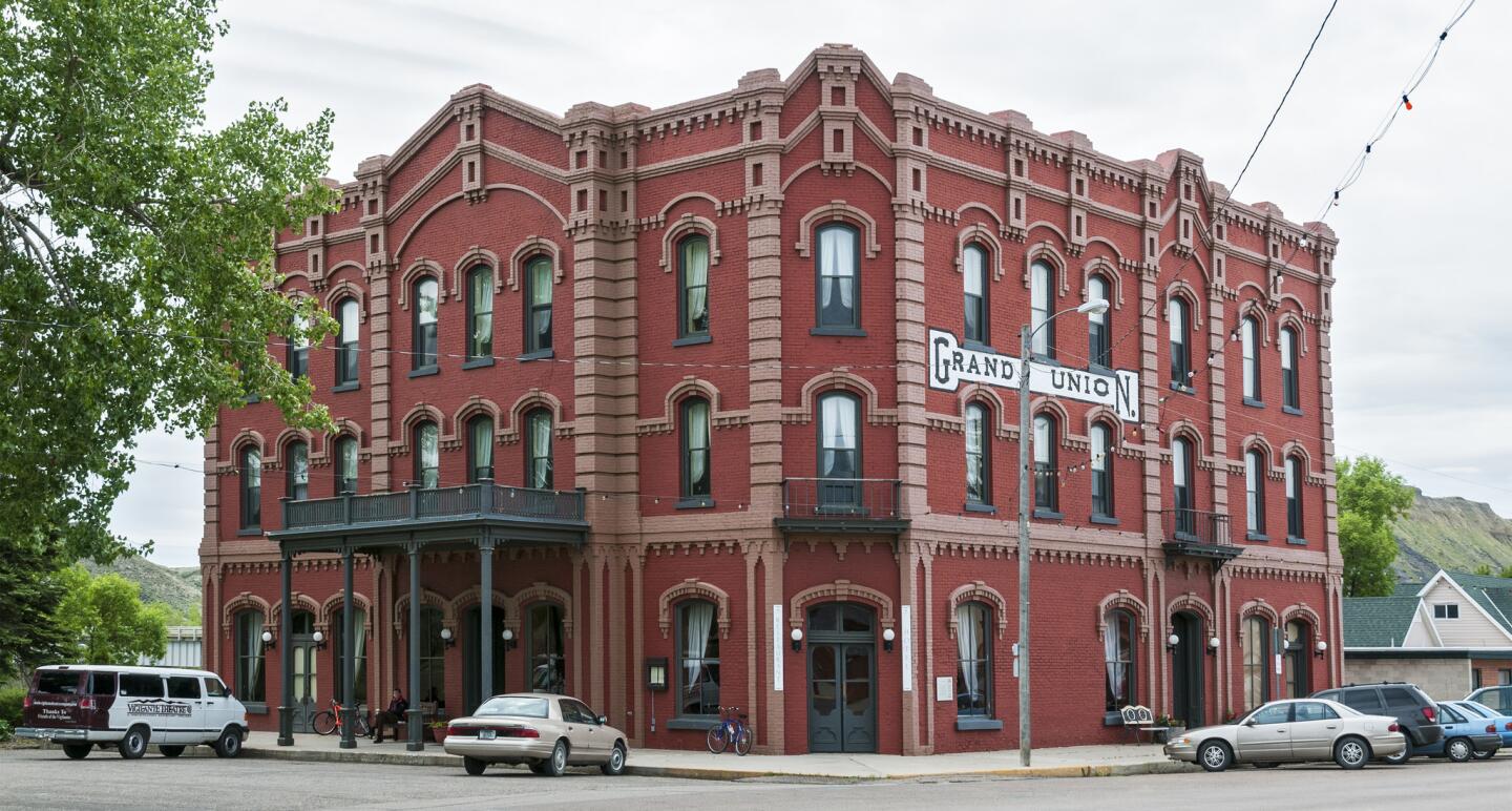 The Grand Union Hotel opened in Fort Benton, Mont., in 1882