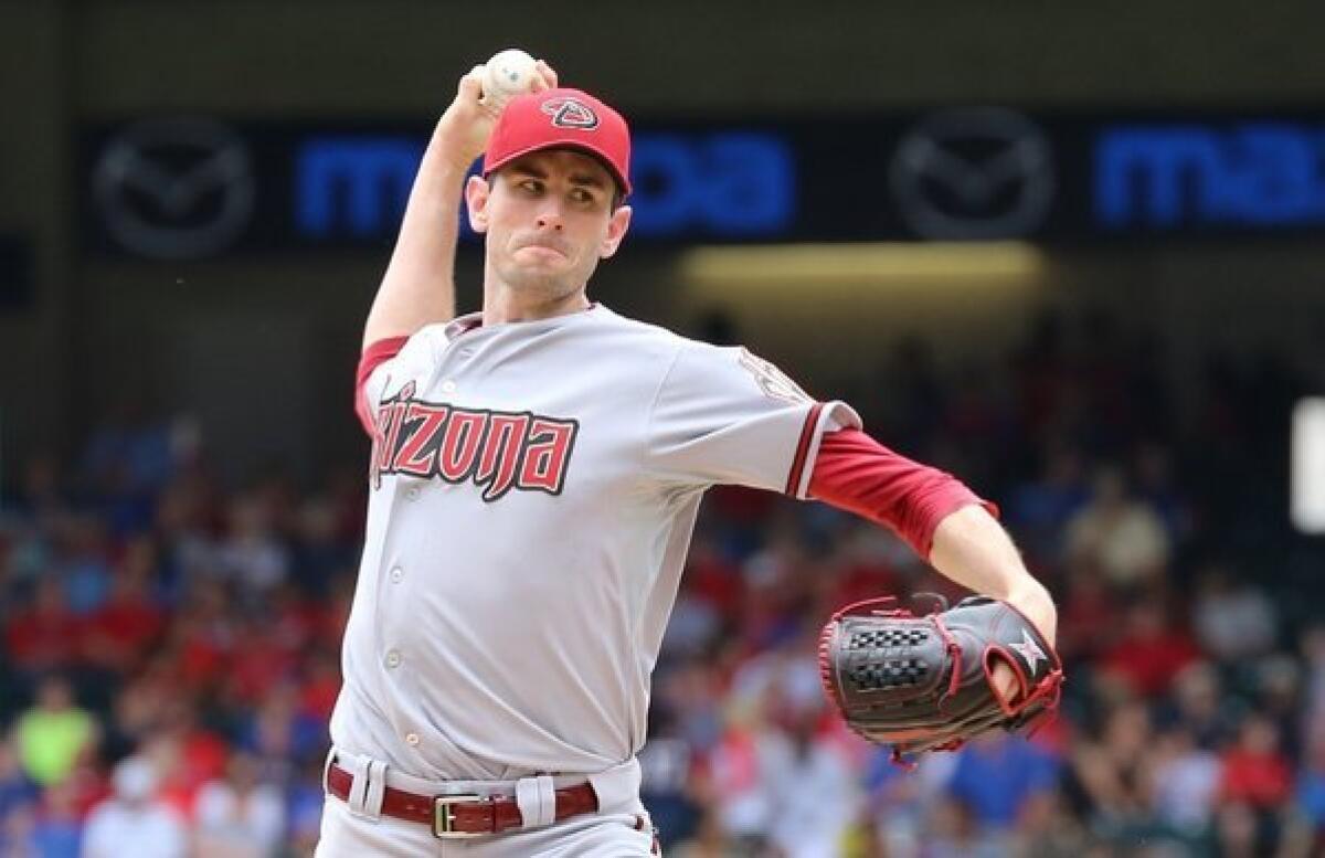 Brandon McCarthy is 2-4 with a 5.00 ERA for Arizona this season.