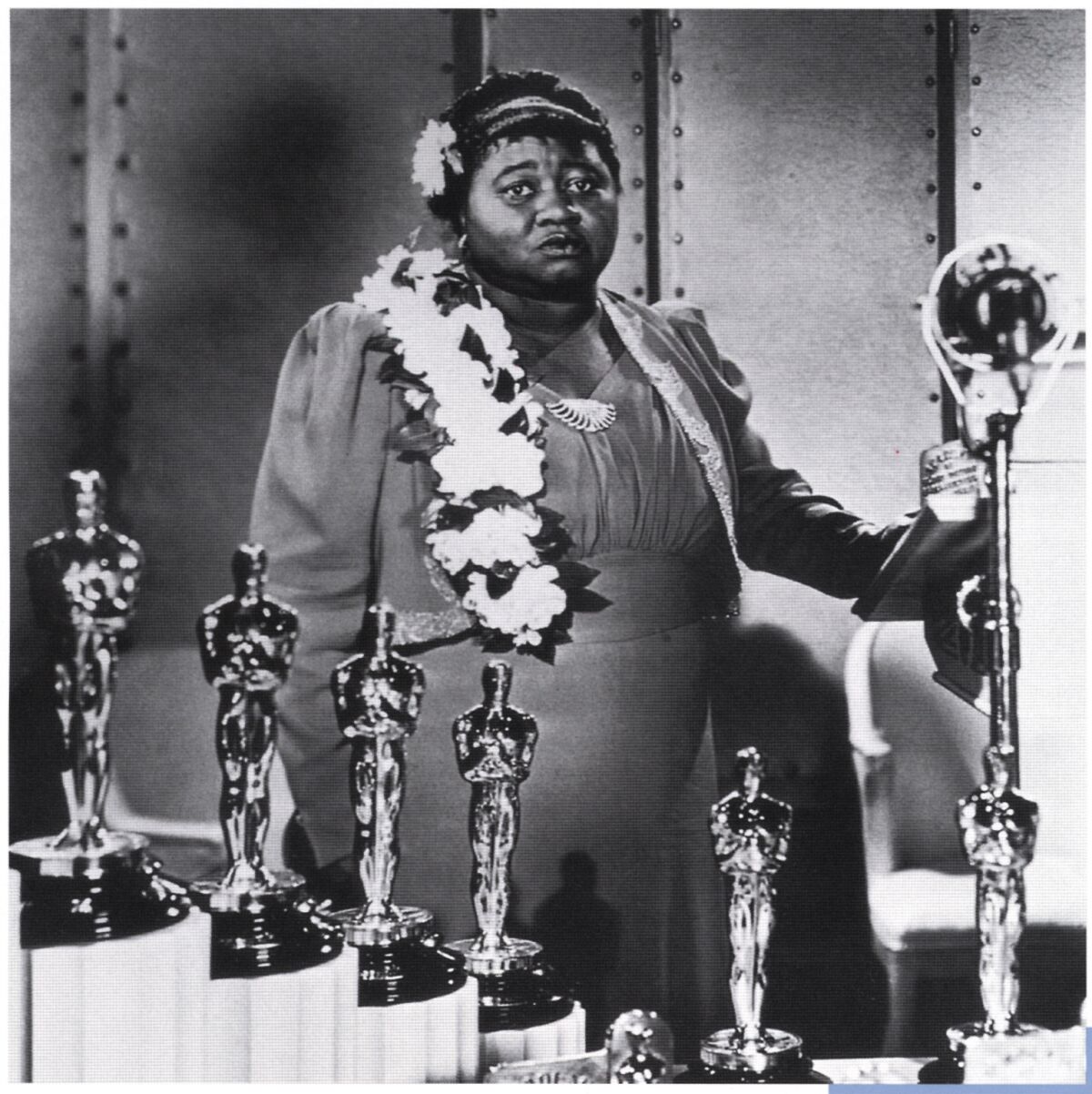 Actress Hattie McDaniel won an Academy Award for her role in "Gone With the Wind."