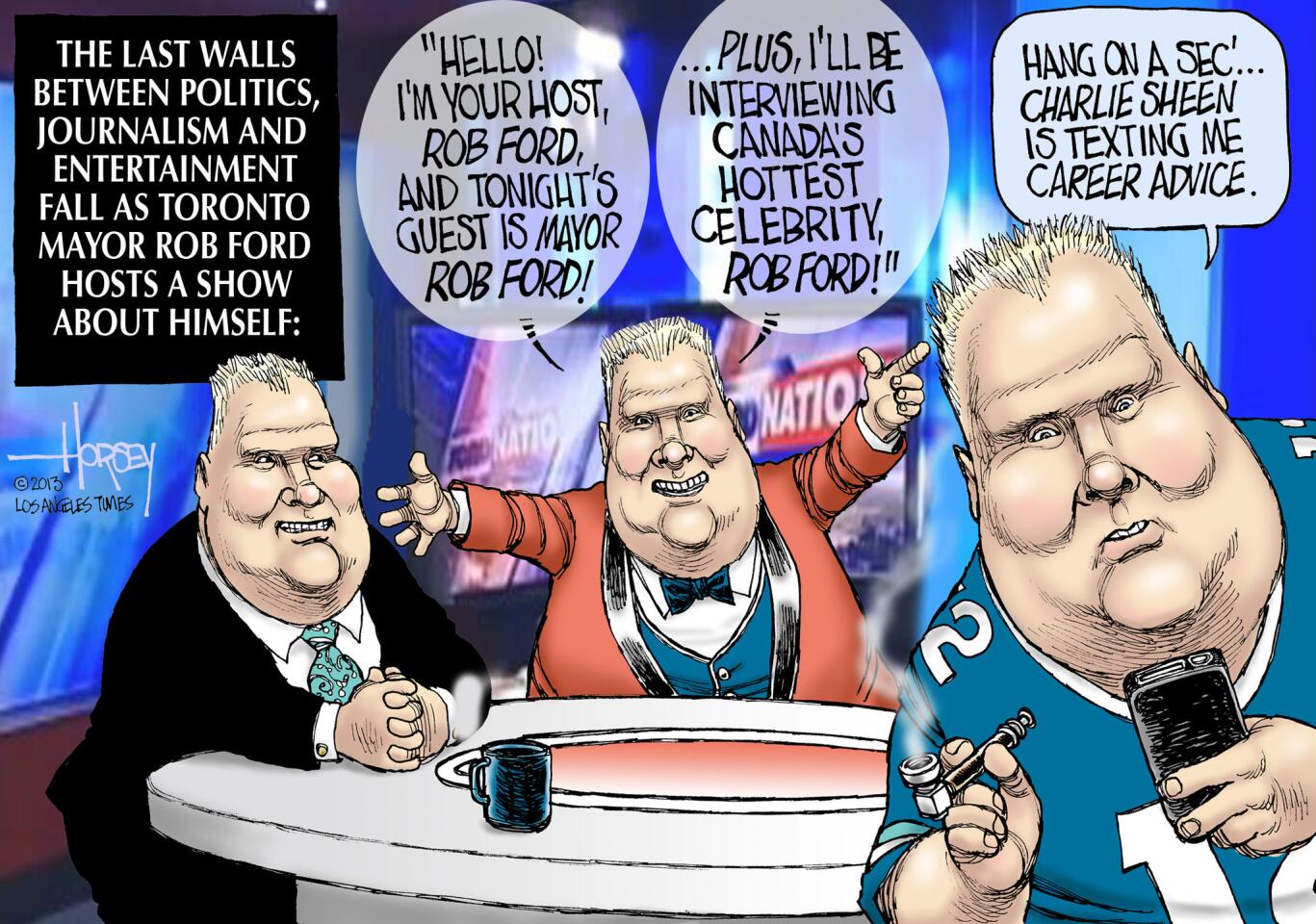 Horsey on Hollywood: Rob Ford