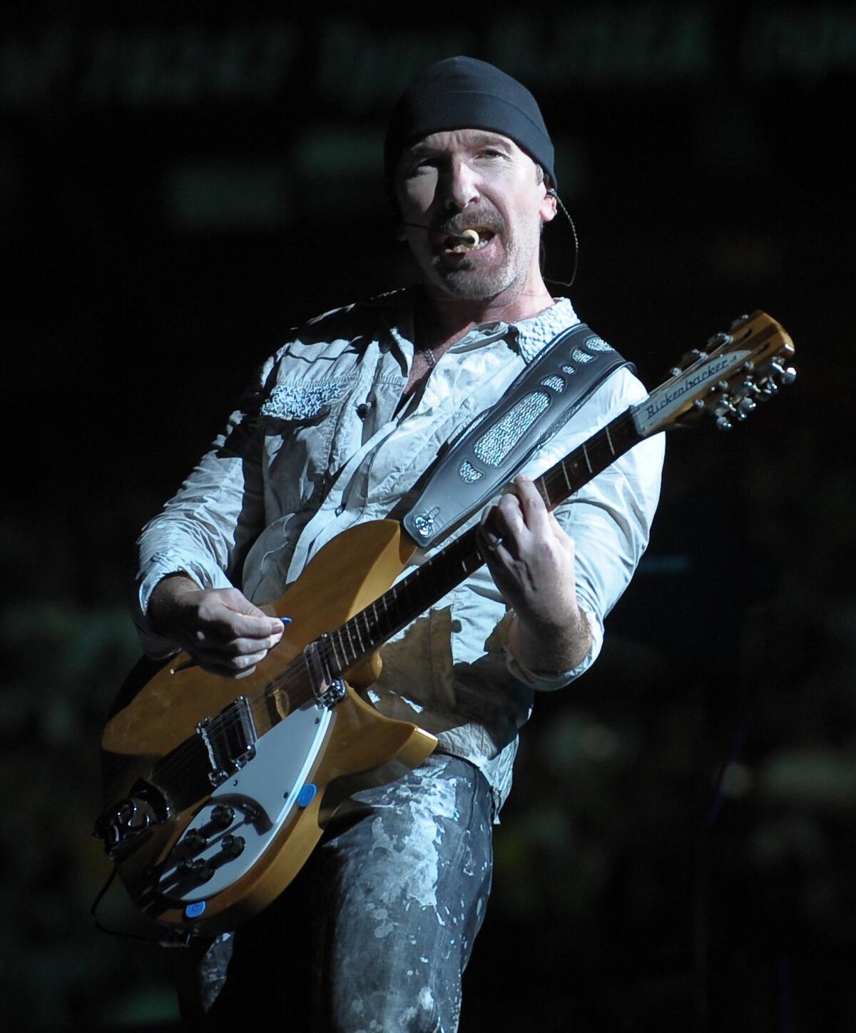 The Edge, also known as David Evans.