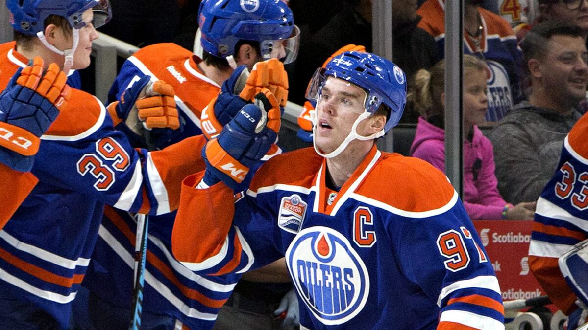 Teenager Connor McDavid is the face of the Oilers franchise, and the youngest captain in NHL history.