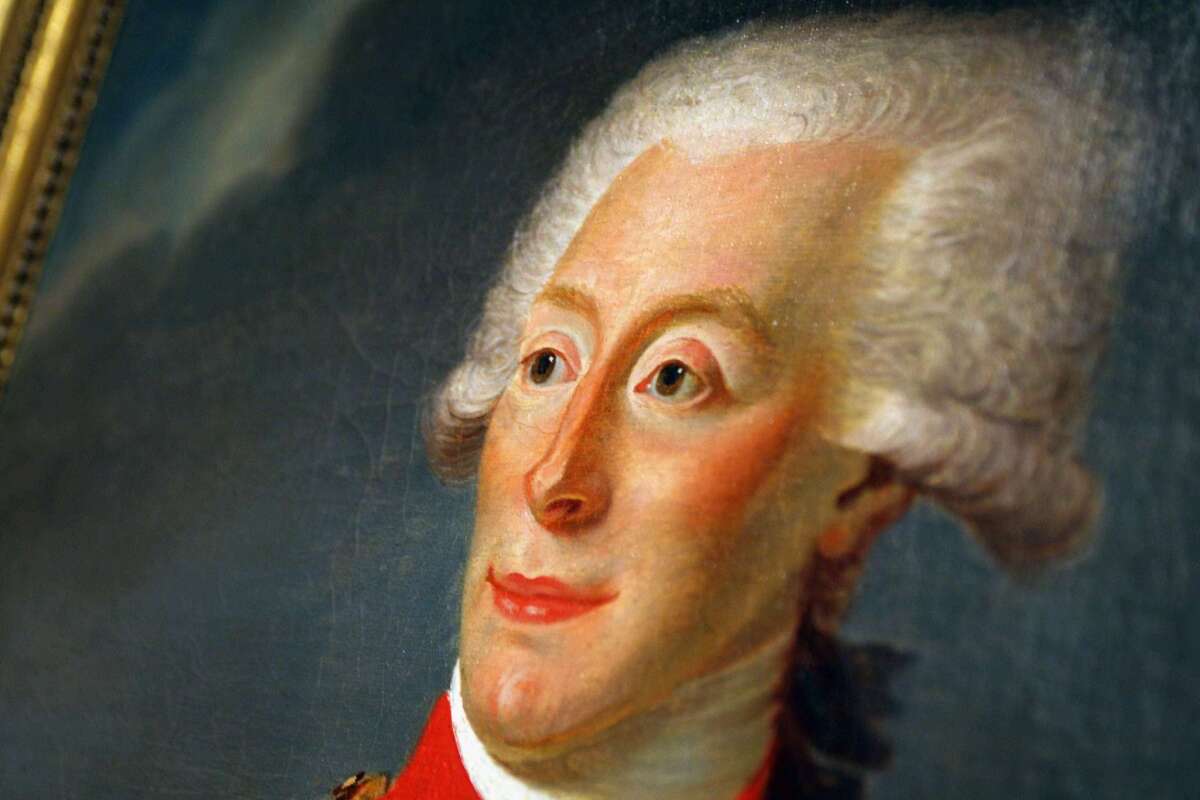 A portrait of the Marquis de Lafayette 