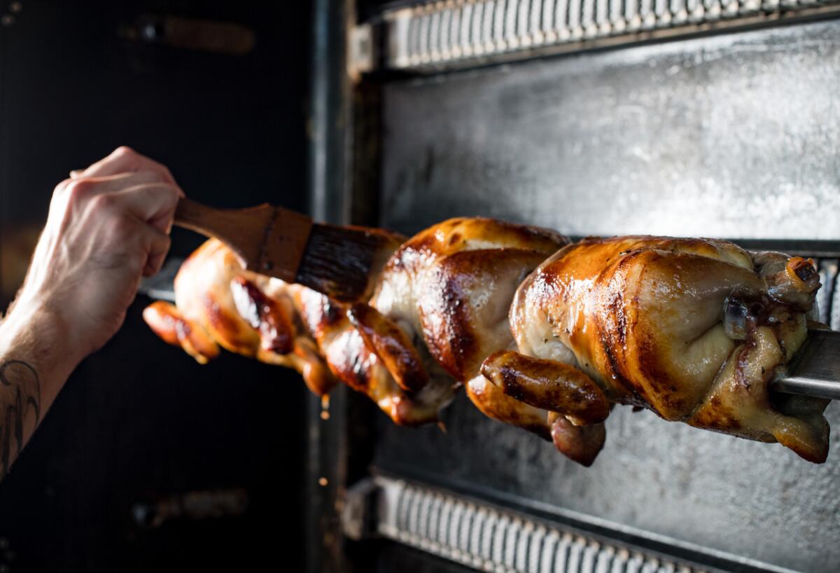 Hendrix’s in Laguna Niguel is known for its in-house rotisserie.