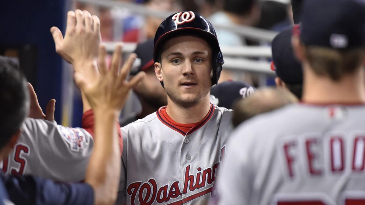 Washington shortstop Trea Turner is one of three major league players in the last 12 days confronted with offensive tweets from the past.