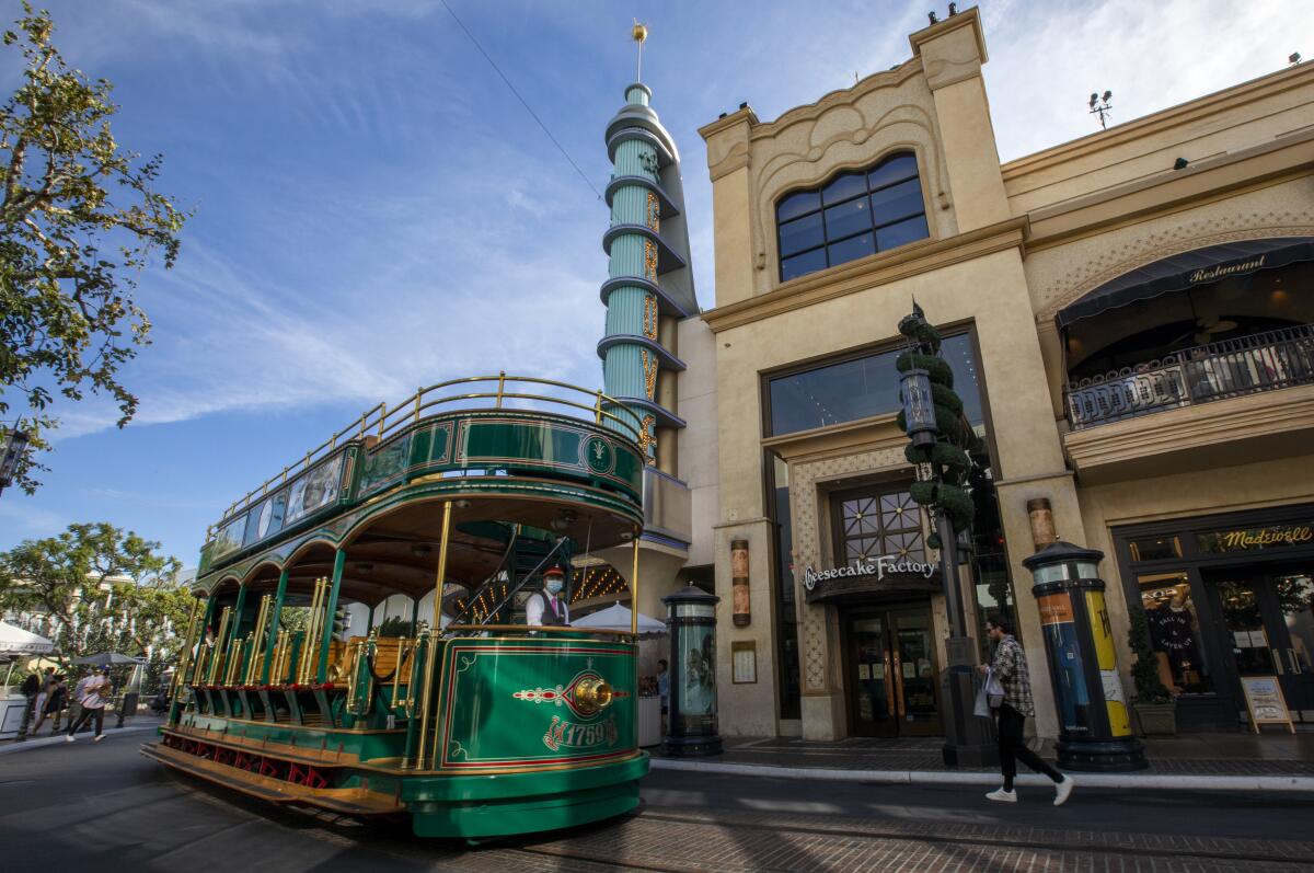 The Grove is owned L.A. mayoral candidate Rick Caruso.