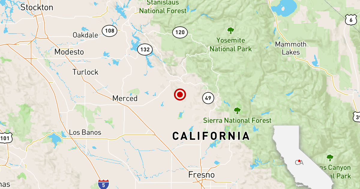 Earthquake 3.0 quake felt near Chowchilla, Calif. Los Angeles Times