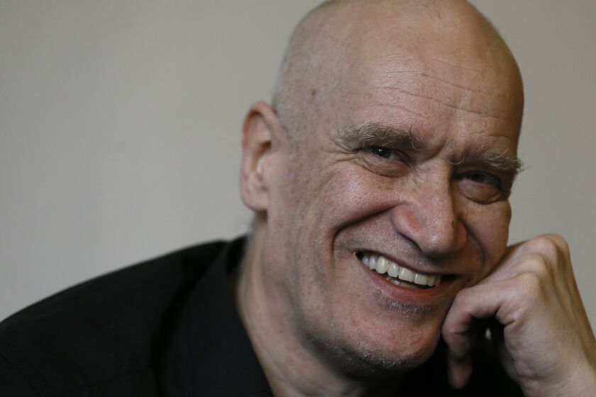 FILE - Wilko Johnson at his home in West Cliff on Sea, England, Tuesday, Jan. 29, 2013.