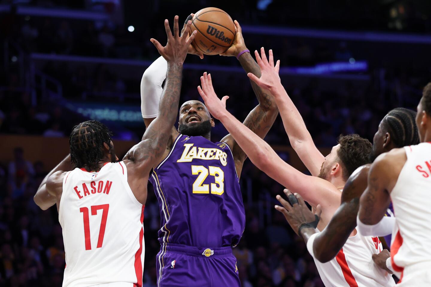 Lakers can’t close out Rockets series despite Austin Reaves' return ...