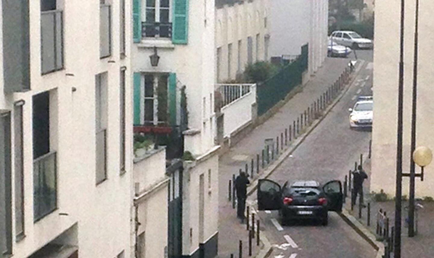 Terrorist attack on French satirical magazine