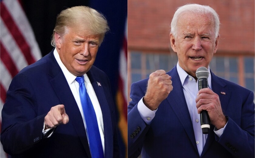 Trump reality distortion machine in overdrive for Biden debate - Los  Angeles Times