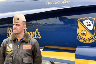 Marine Capt. Jeff Kuss at an air show in Lynchburg, Va., on May 19.