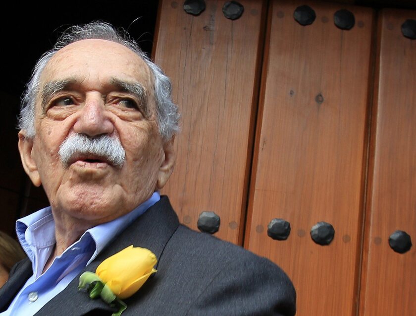 Gabriel Garcia Marquez, at home in Mexico before his final illness.