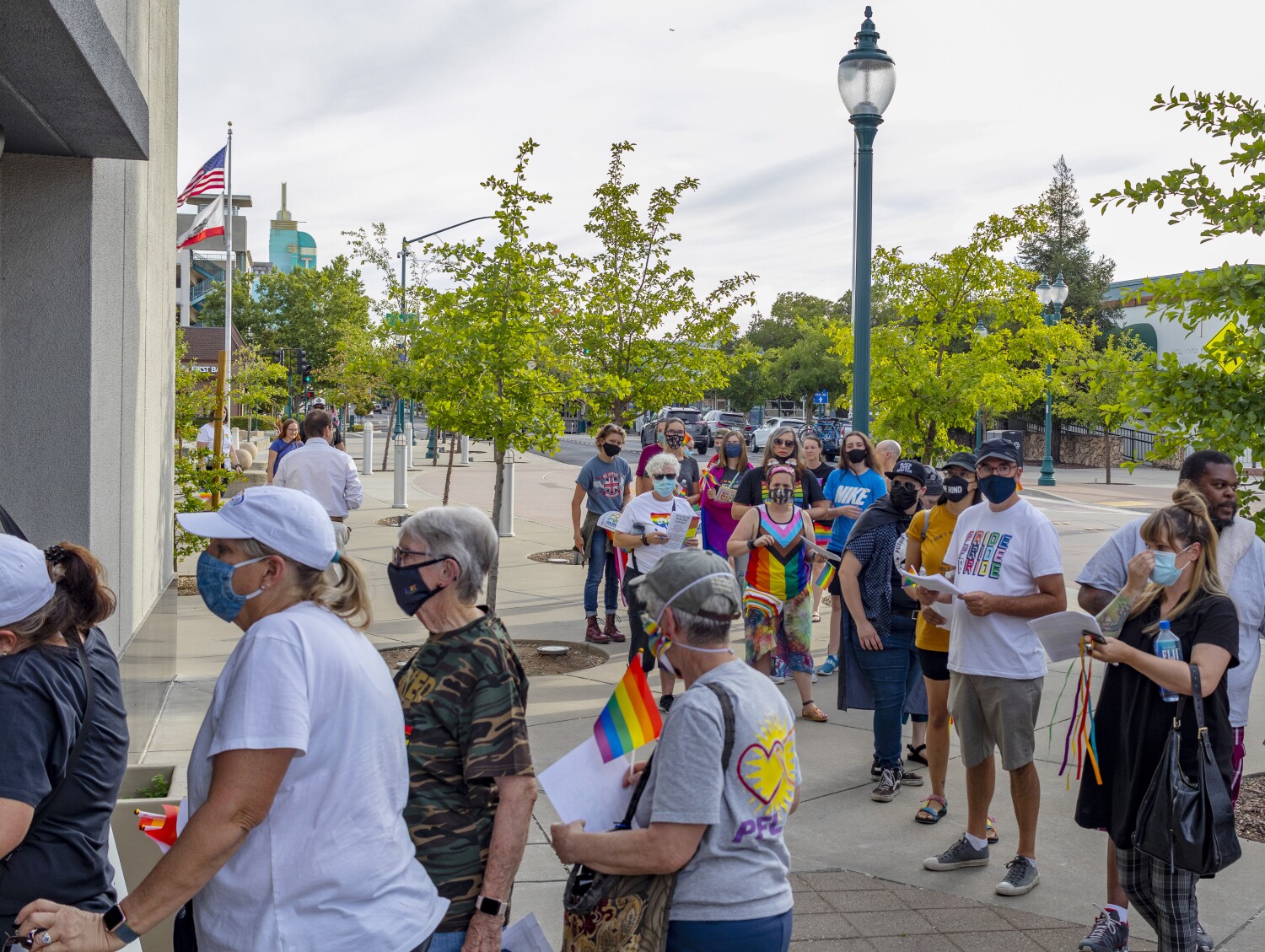 Roseville residents asked to fly the rainbow Pride flag at City Hall. Council members said no