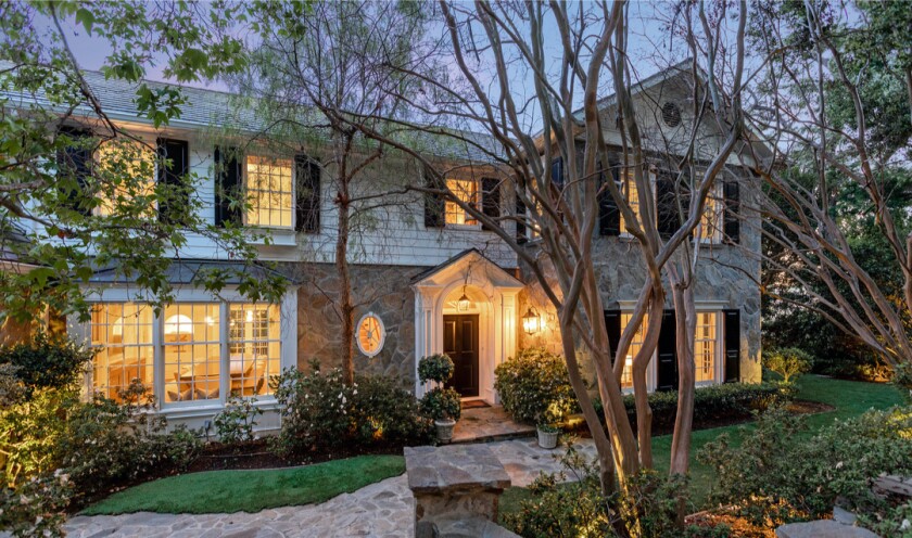 The East Coast-inspired traditional home of Ashton Kutcher and Mila Kunis.