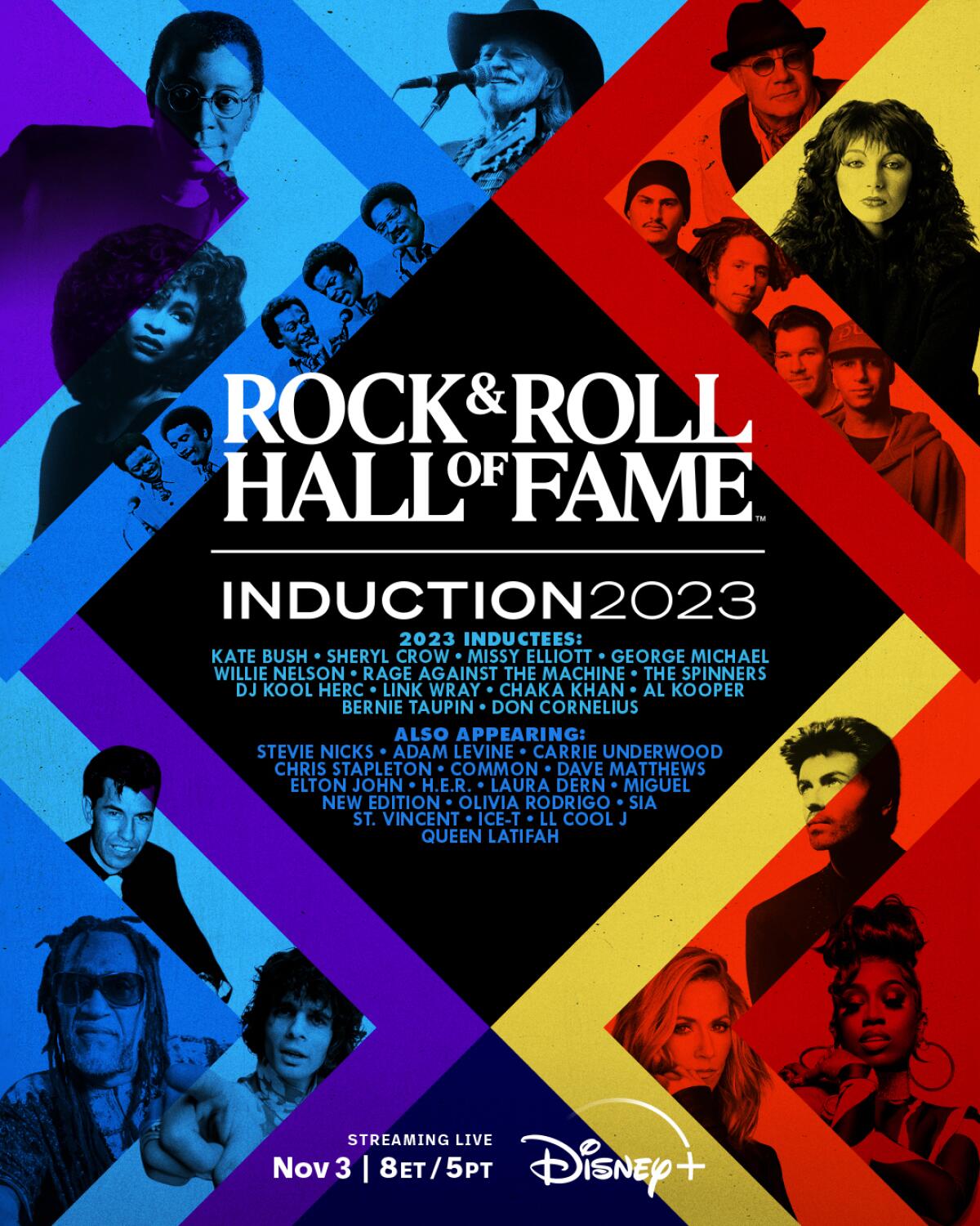 How to watch 2023 Rock and Roll Hall of Fame induction ceremony Los