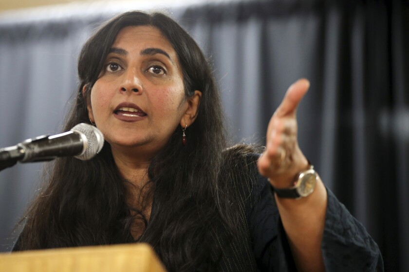 Amazon spends big against Seattle Socialist Kshama Sawant - Los Angeles ...