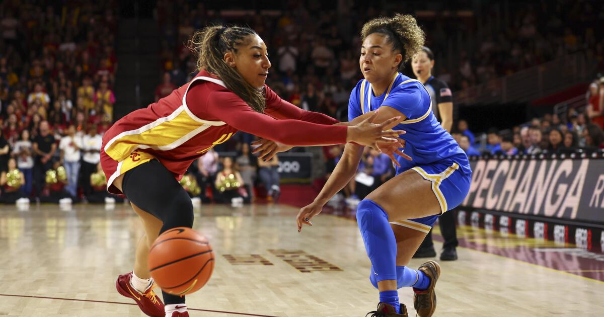 As mulheres da UCLA dominam a rival USC para fechar os playoffs do Big Ten