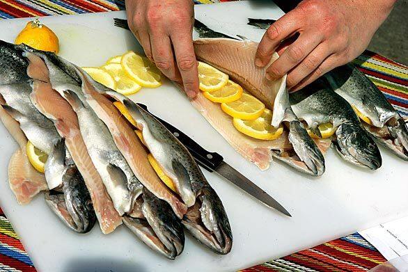 Cooking on the beach