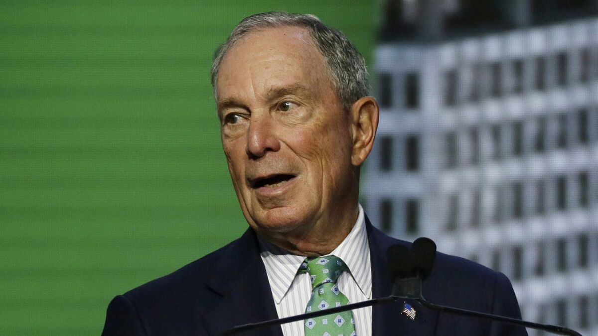 Michael R. Bloomberg's Independence USA super PAC is running ads attacking Republican Rep. Dana Rohrabacher of Costa Mesa.