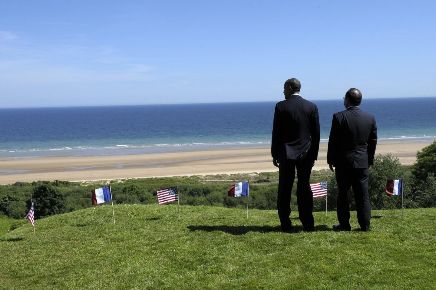 Obama at Normandy