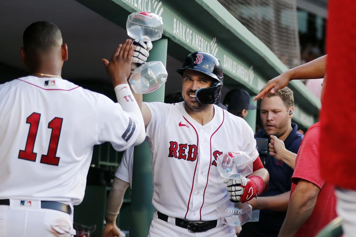 Red Sox Get Great News On Adam Duvall's Injury Recovery