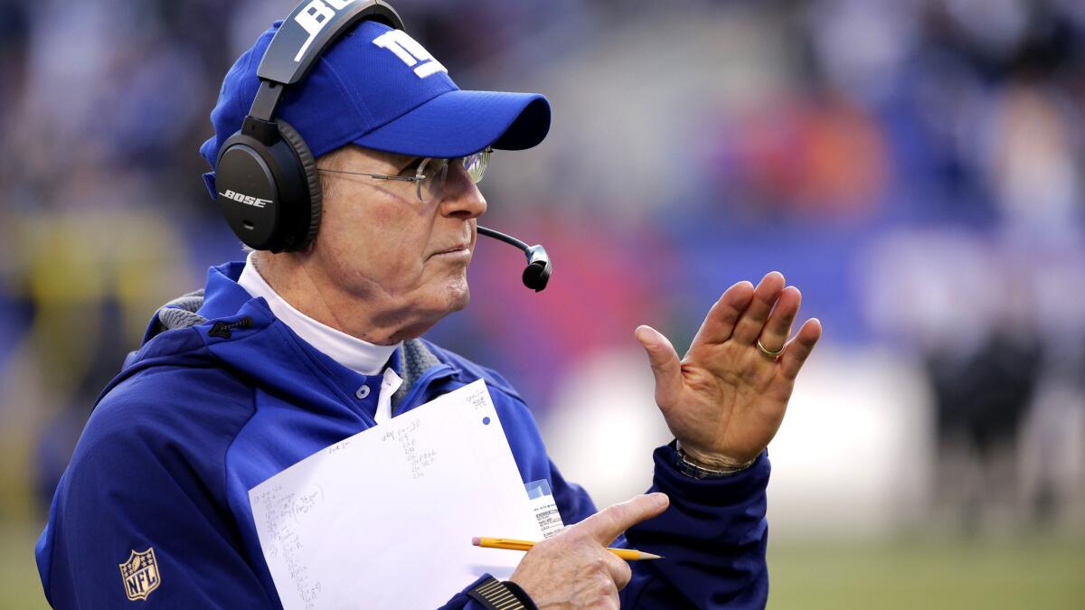 Tom Coughlin won two Super Bowl rings with the Giants, but after missing the playoffs the last four seasons has decided to step down as coach.