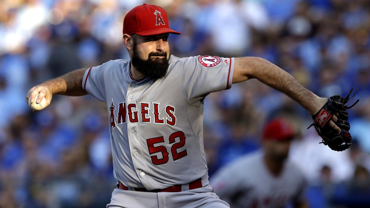 Angels starter Matt Shoemaker has been rocked in his last two starts for 13 runs.