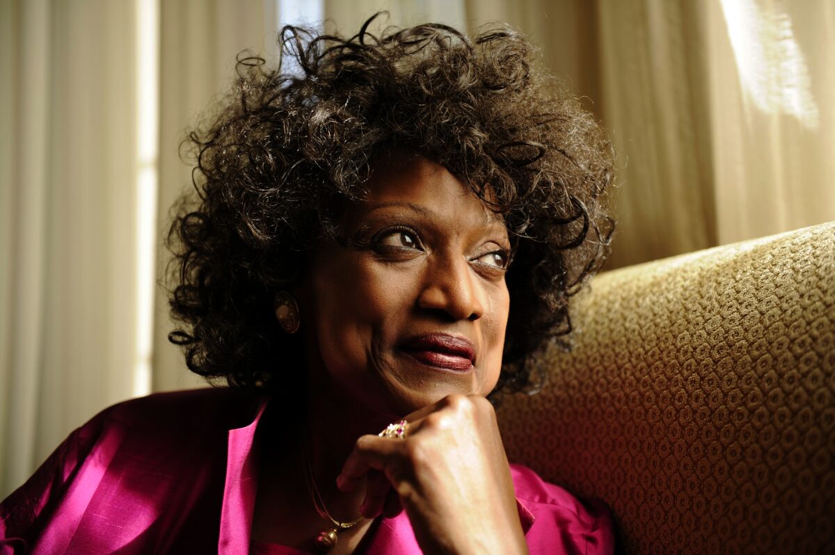 Jessye Norman sits for a portrait in 2011 in Pasadena.